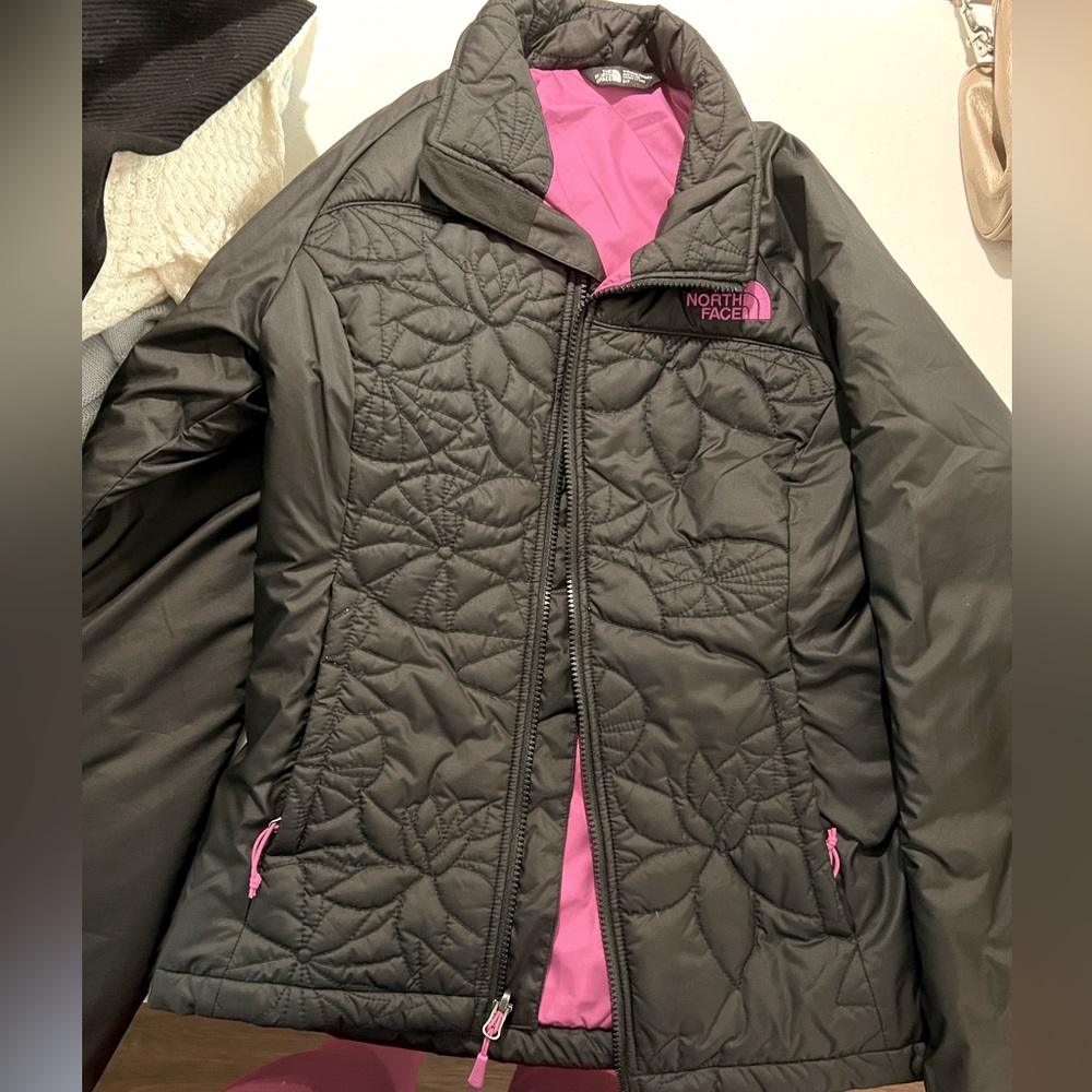 Black north face coat